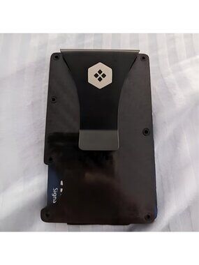 Minimalist Slim Wallet for Men - Carbon Fiber Wallets for Men RFID Blocking